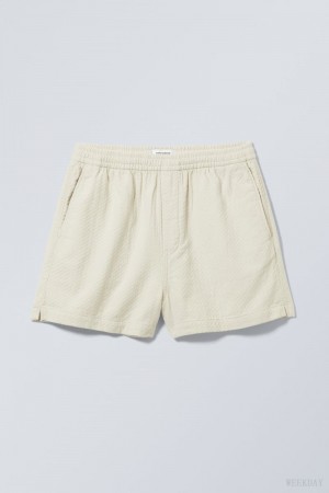 Weekday Alex Relaxed Shorts ベージュ | JKCR7413