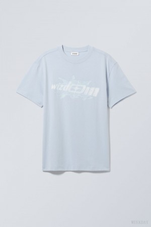 Weekday Oversized グラフィック Printed T-shirt Wizdom | SJFO0839