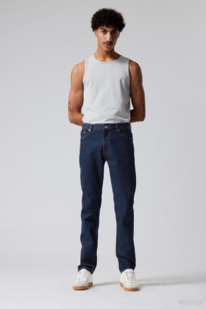 Weekday Sunday Slim Tapered Jeans 青 | BOIO9470