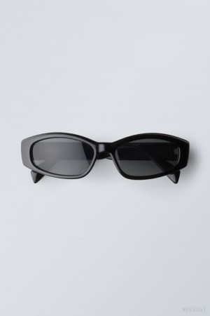 Weekday スライドサンダル Sunglasses 黒 | QRHV5721