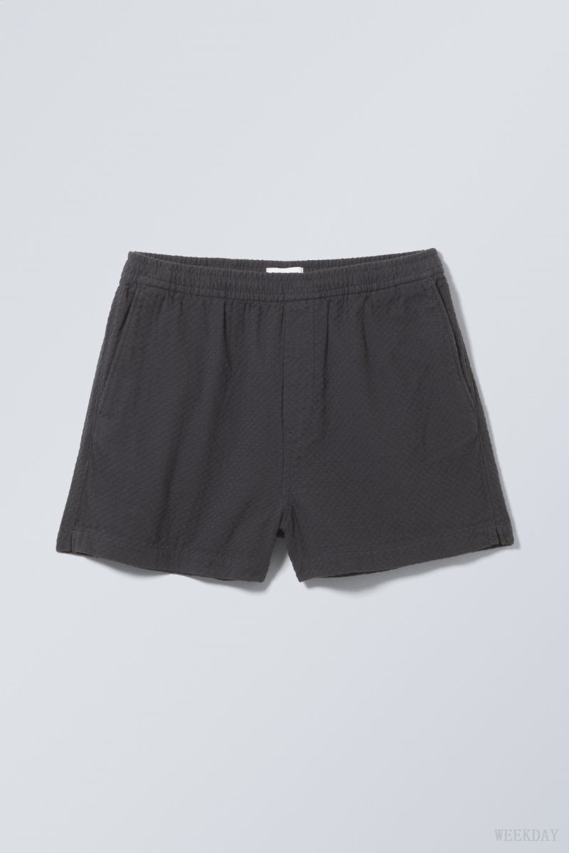 Weekday Alex Relaxed Shorts 暗グレー | BUYY2779