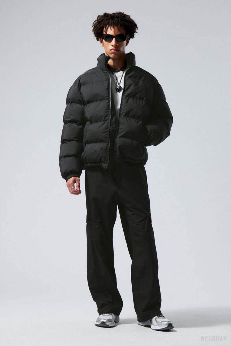 Weekday Cole Puffer Jacket 黒 | MTGW7825