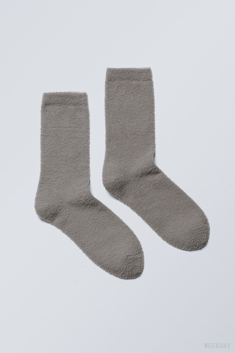 Weekday Cosy Socks グレー | PRGO6772