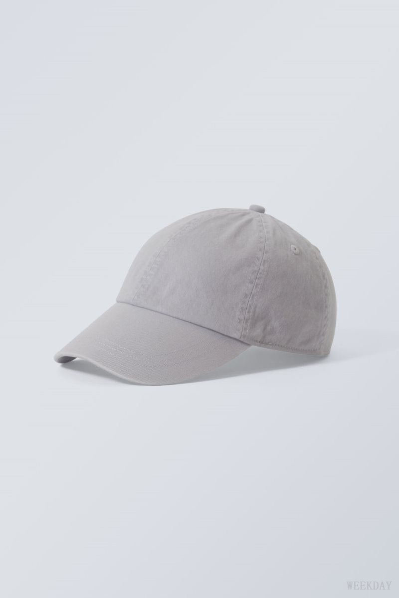 Weekday Essential Washed Cap グレー | BOYL7153