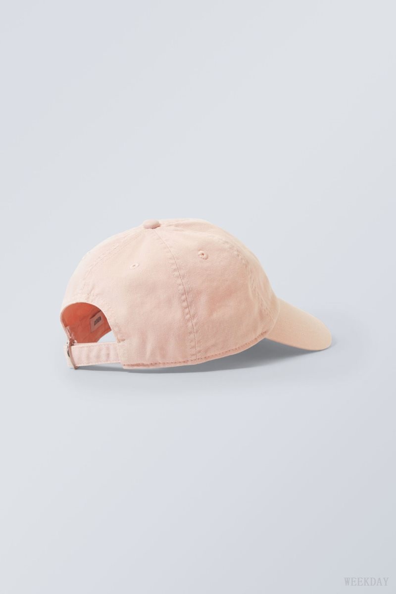 Weekday Essential Washed Cap ピンク | PEDY2555