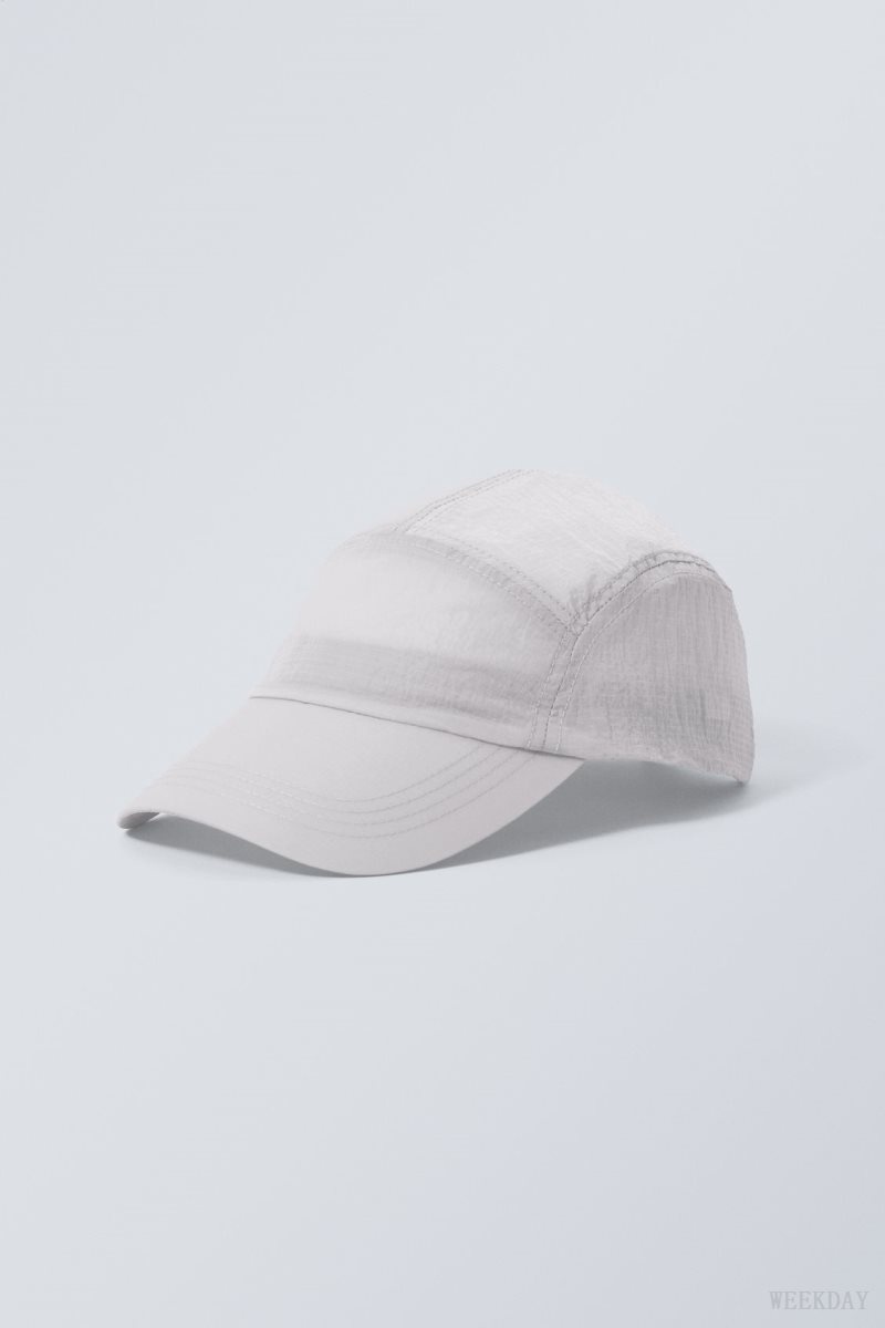 Weekday Essential 運動 Cap ライトグレー | NLCU6735