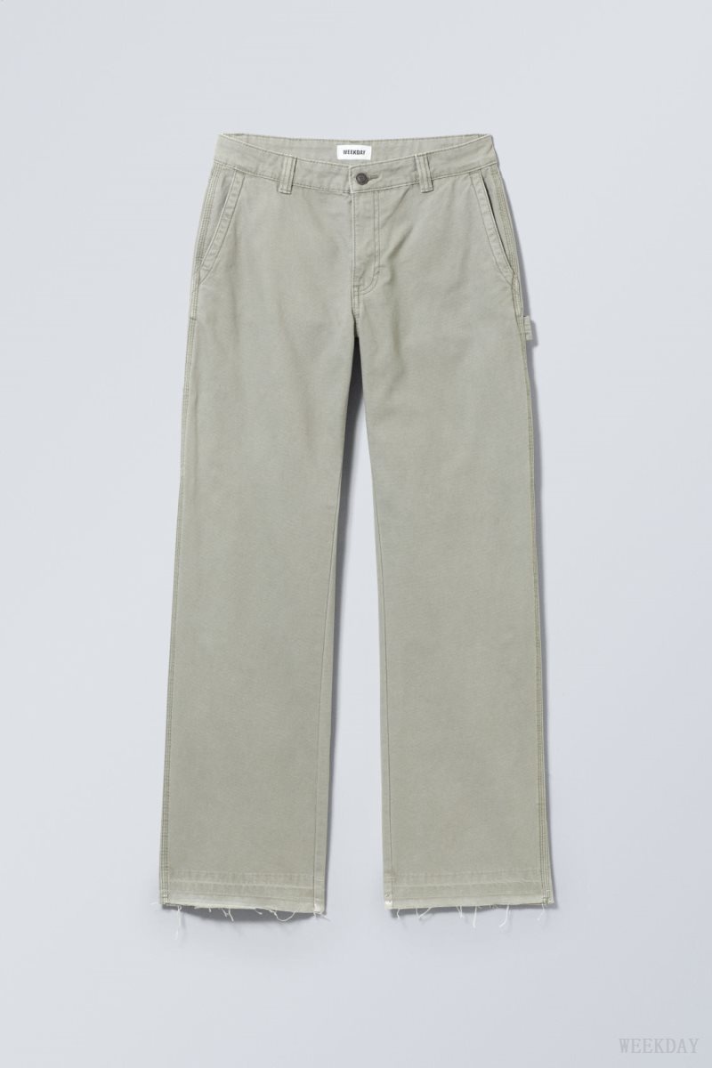 Weekday Mace Carpenter Trousers グレー | JLKE5313