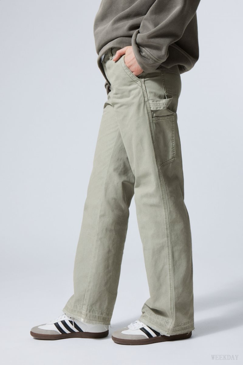 Weekday Mace Carpenter Trousers グレー | JLKE5313