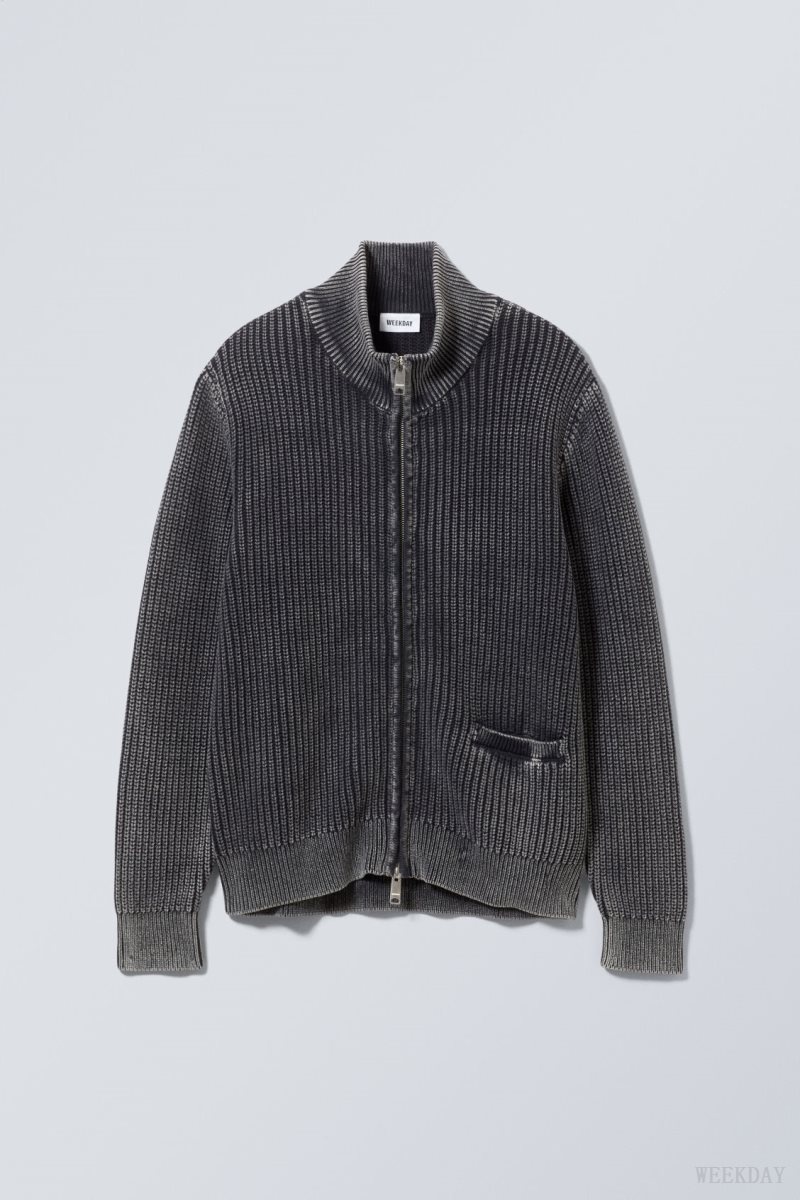 Weekday Mattias Regular Cardigan 黒 | NVEU3849