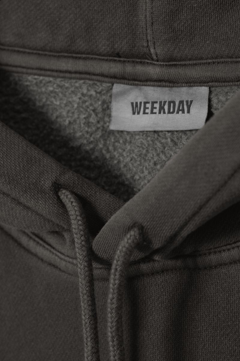 Weekday Oversized Heavyweight Hoodie 黒 | NRWE1325