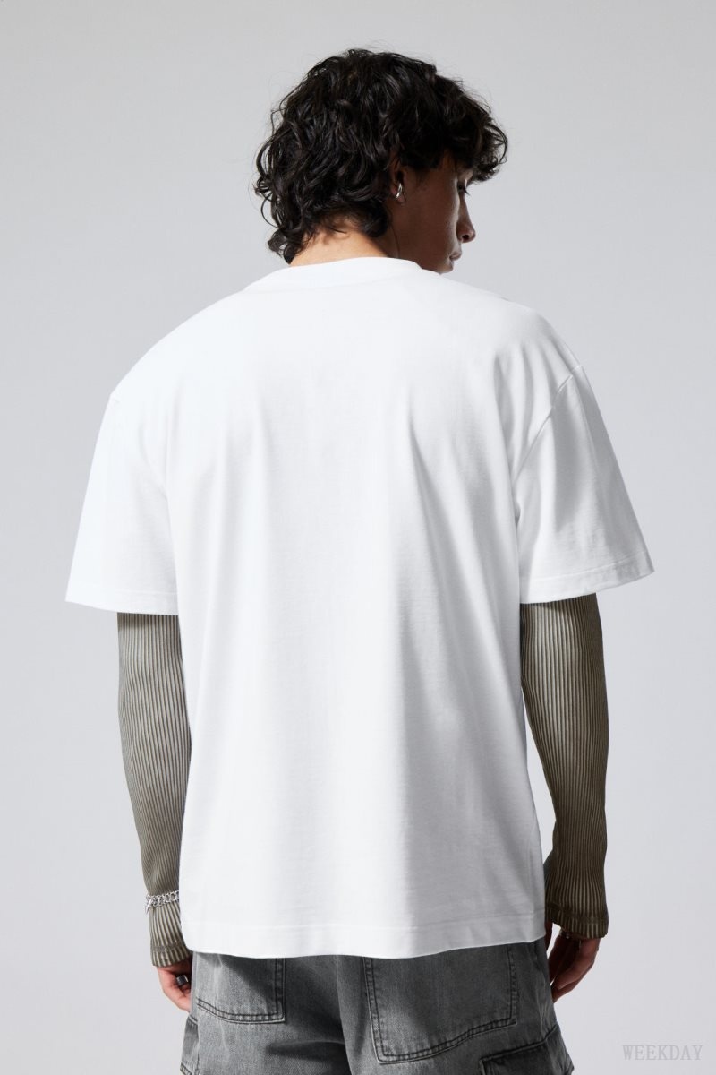 Weekday Oversized グラフィック Printed T-shirt Erazer | XOQJ4782