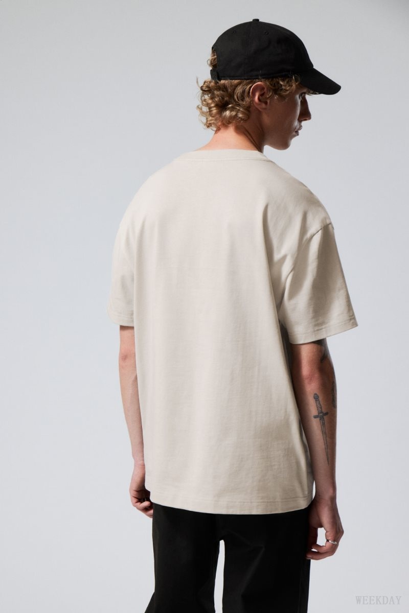 Weekday Oversized グラフィック Printed T-shirt Little Guy | UZZU0652