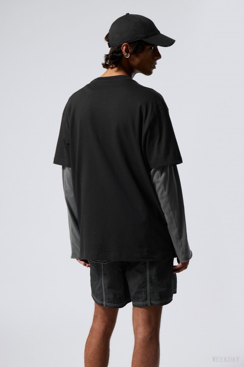 Weekday Oversized グラフィック Printed T-shirt Love Life | BUZQ1876