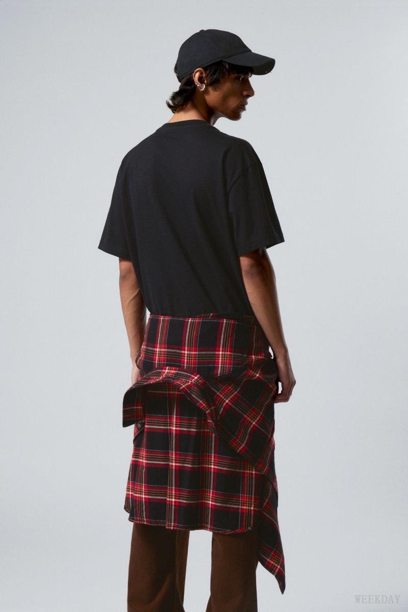 Weekday Oversized グラフィック Printed T-shirt The Blurry Band | JERG1456