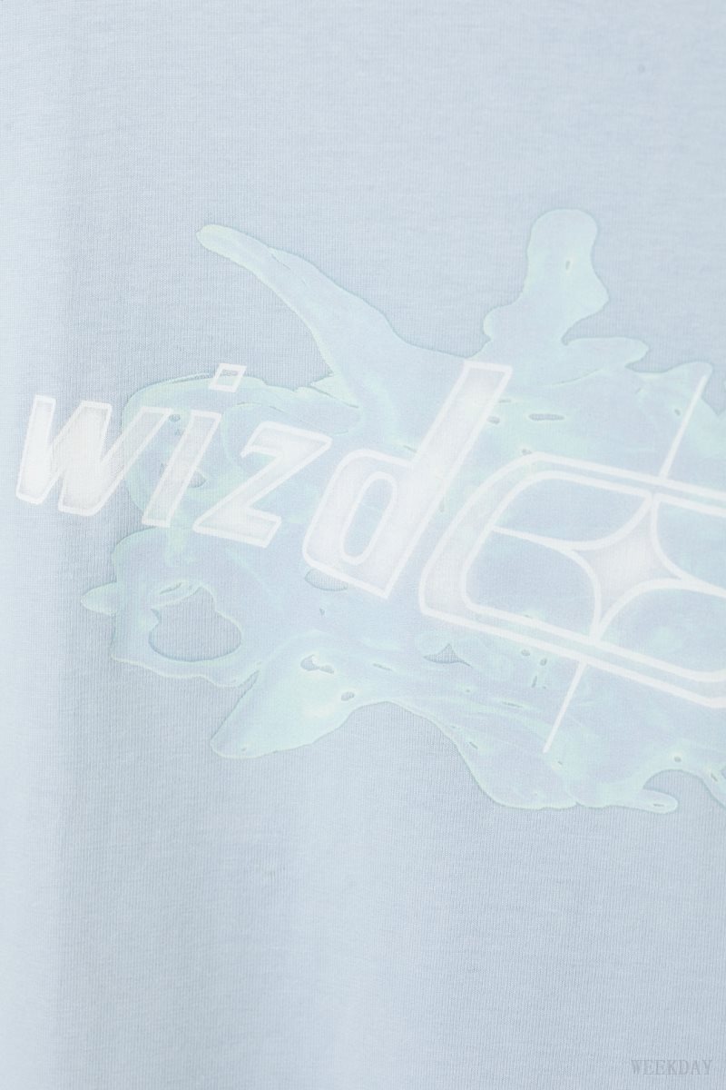 Weekday Oversized グラフィック Printed T-shirt Wizdom | SJFO0839