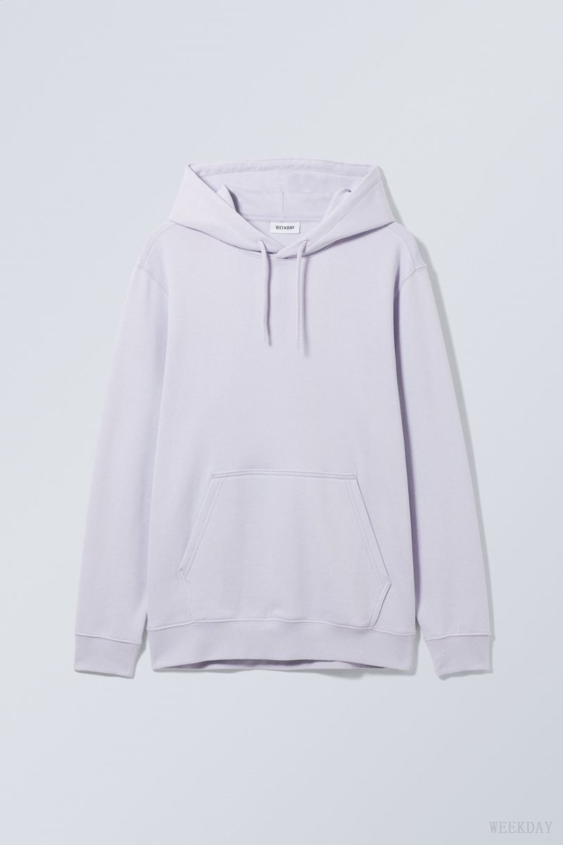 Weekday Standard Midweight Hoodie 紫 | MAAI6508