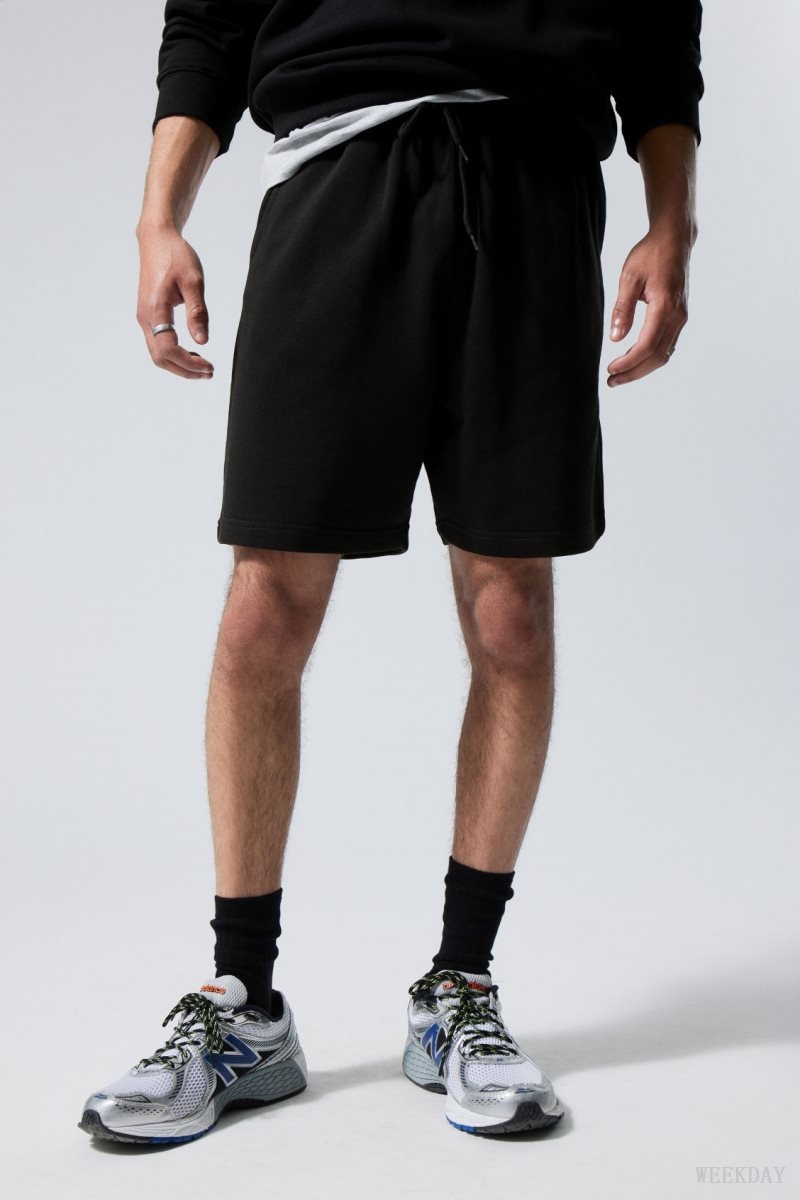 Weekday Standard Sweatshorts 黒 | OZRV5146