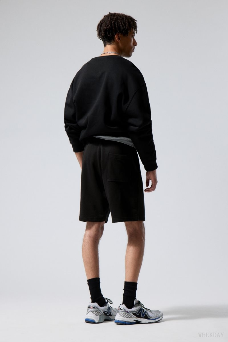 Weekday Standard Sweatshorts 黒 | OZRV5146