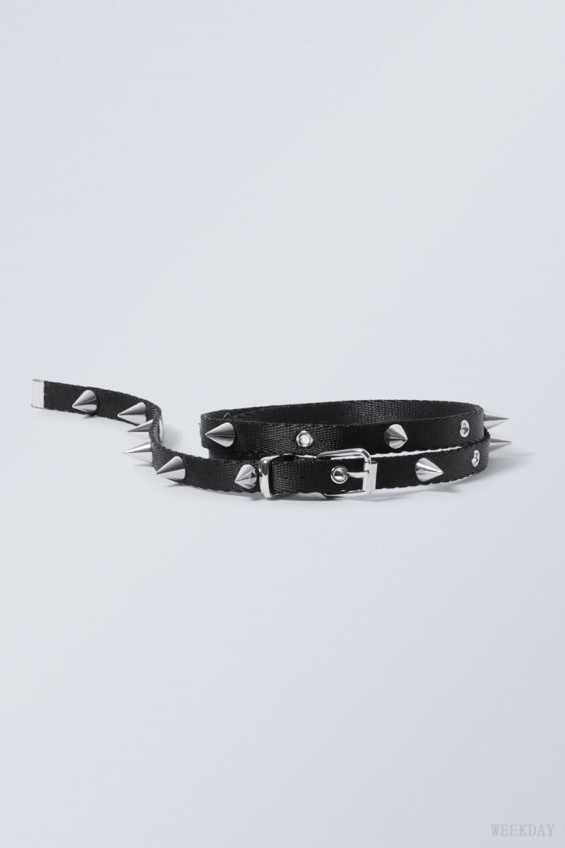 Weekday Stud Belt 黒 | CLKN7920