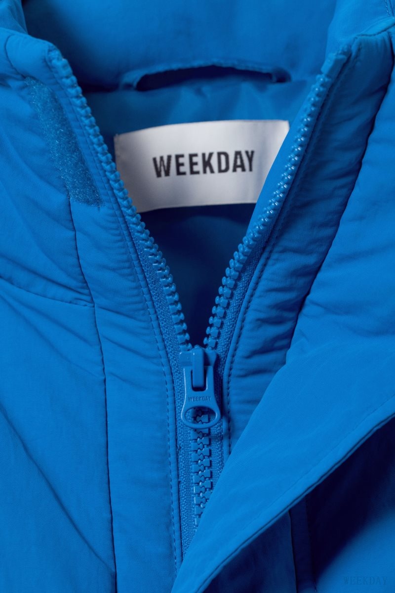 Weekday Windy Jacket ライト青 | EGJI4465