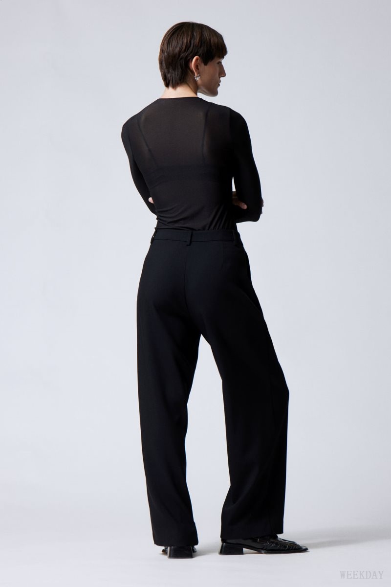 Weekday Zia Suit Trousers 黒 | XHSV4277